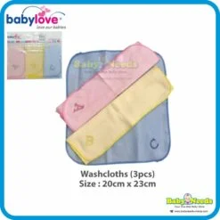 Alternative view of Babylove Cotton Washclot/Cotton Towel/Muslin Cotton Towel