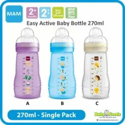 MAM Easy Active 270ml Baby Bottle ( Single )