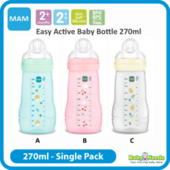MAM Easy Active 270ml Baby Bottle ( Single )