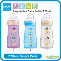 MAM Easy Active 270ml Baby Bottle ( Single )