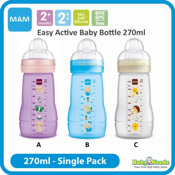 MAM Easy Active 270ml Baby Bottle ( Single )