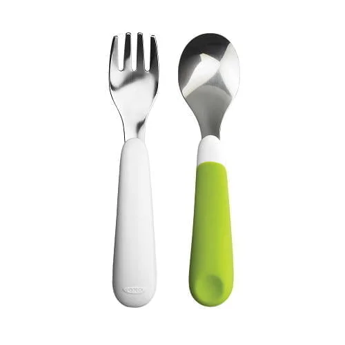 OXO Tot Baby Fork & Spoon Set - Image 3