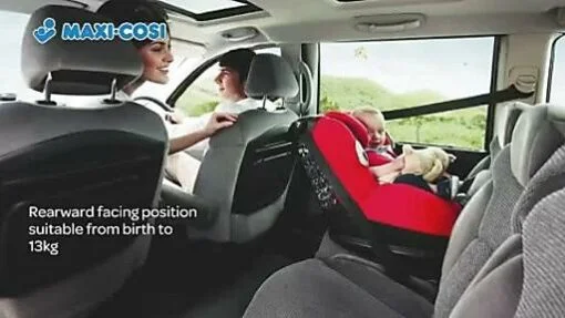 Maxi Cosi Opal Convertible Car Seat (Red) - Image 2