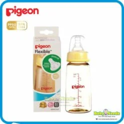Alternative view of Pigeon Slim Neck PPSU Bottle with Peristaltic Nipple