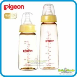 Pigeon Slim Neck PPSU Bottle with Peristaltic Nipple