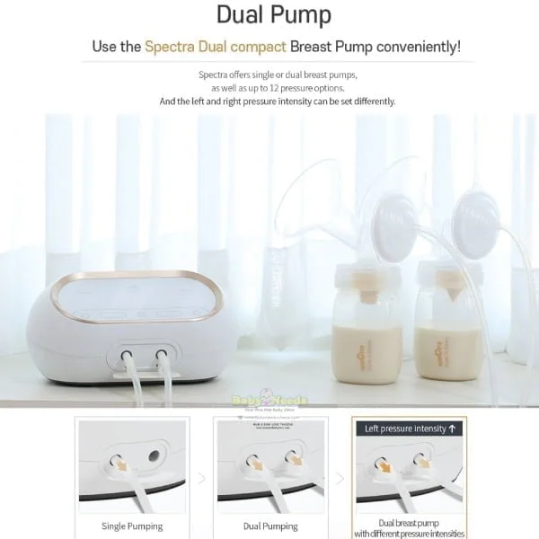 Spectra Wearable/S1/S9 Plus/Dual Compact Double Breast Pump - Image 4
