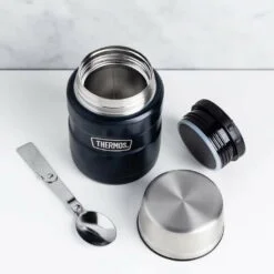 Alternative view of Thermos Stainless Steel King Food Jar with Spoon 470ml/710ml