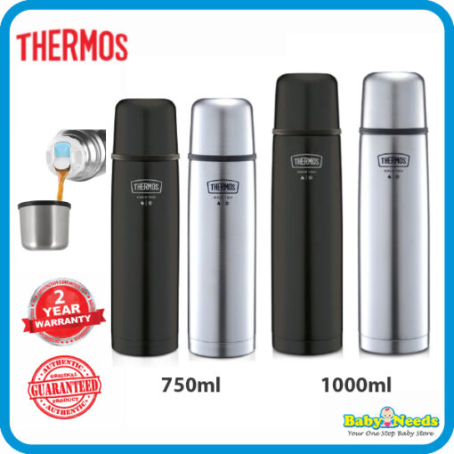 Thermos 750ml/1000ml Light & Compact Flask (FBB1001&FBB751)