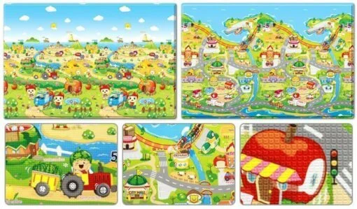Dwinguler Comflor Play Mat 185cm x 125cm x 1.1cm