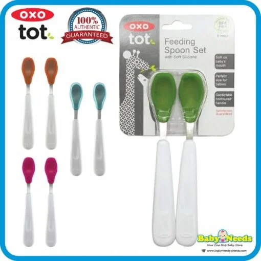 OXO Tot Feeding Spoon Set (2pcs)