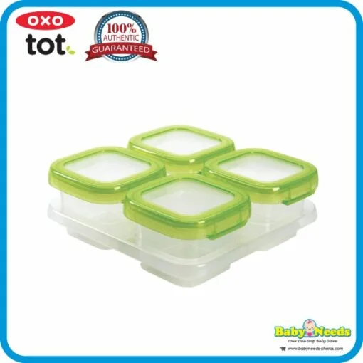 OXO Tot Baby Blocks Freezer Storage Container Set (120ml)