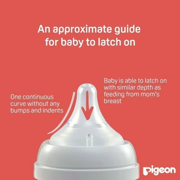 Pigeon Wide Neck PPSU/PP/Glass/T-Ester Bottle with Peristaltic Nipple - Image 3