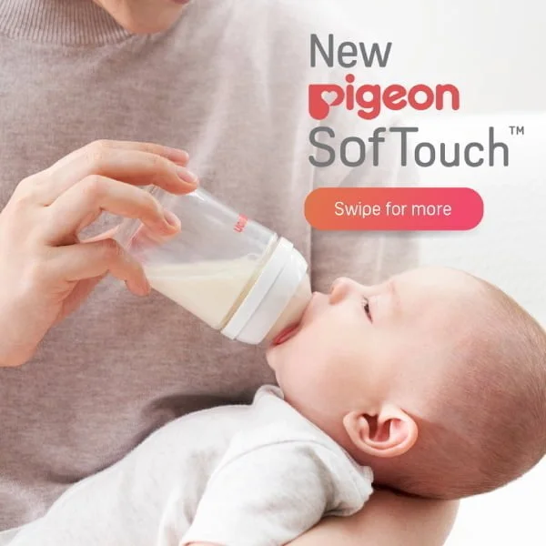 Pigeon Wide Neck PPSU/PP/Glass/T-Ester Bottle with Peristaltic Nipple - Image 5