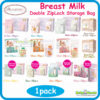 Autumnz Double ZipLock Breast Milk Storage Bag (3.5oz/5oz/7oz/10oz/12oz)