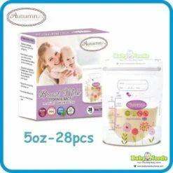 Alternative view of Autumnz Double ZipLock Breast Milk Storage Bag (3.5oz/5oz/7oz/10oz/12oz) x 5packs