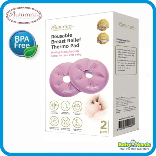Autumnz Reusable Breast Relief Thermo Pads (BPA free)- 2 pcs - Image 2