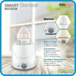 Alternative view of Little Bean Smart Sterilizer Dryer and Warmer Combo Pack