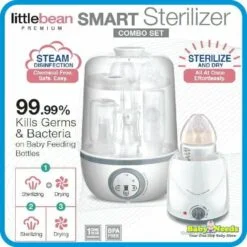 Little Bean Smart Sterilizer Dryer and Warmer Combo Pack