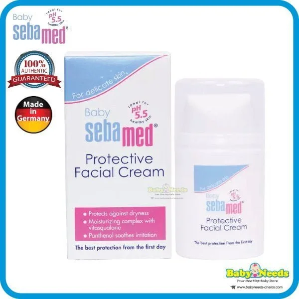 Sebamed Baby Lip Balm/Protective Facial Cream/Diaper Cream/Baby Cream Extra Soft - Image 3