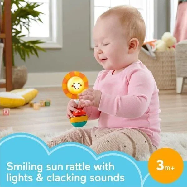 Fisher Price Shake& Shine Sun Baby Rattle - Image 3