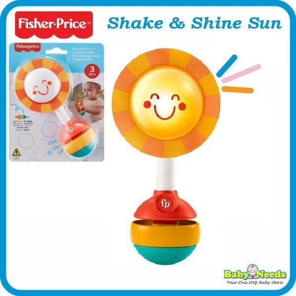 Fisher Price Shake& Shine Sun Baby Rattle