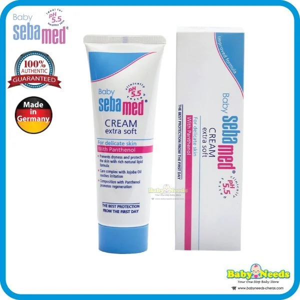 Sebamed Baby Lip Balm/Protective Facial Cream/Diaper Cream/Baby Cream Extra Soft - Image 5