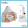 Babylove Baby Cot Mosquito Net XL & Stand BL3533/BL3502s/BL3505s