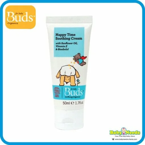 Buds SOOTHING ORGANICS Nappy Time Soothing Cream 50ml