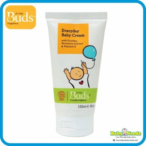 Buds Everyday Organics Baby Cream ( 75ml /150ml ) - Image 3