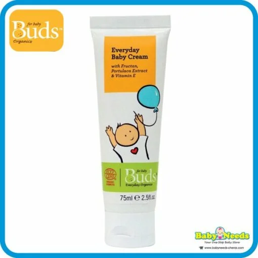 Buds Everyday Organics Baby Cream ( 75ml /150ml ) - Image 2