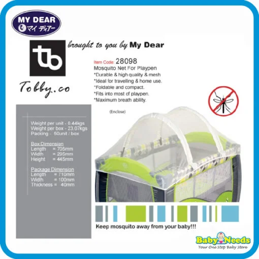 My Dear Mosquito Net For Playpen ( 28098 )
