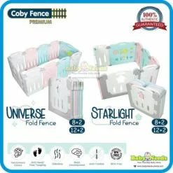 Coby Haus Coby Premium Foldable Baby Play Fence