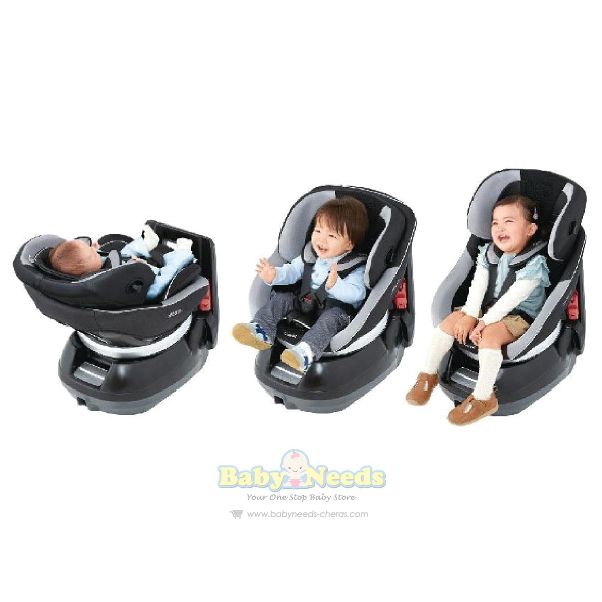 combi cradling 360 isofix