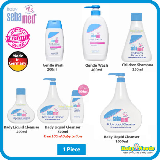 Sebamed Baby Wash Extra Soft/Children Shampoo/Baby Liquid Cleanser