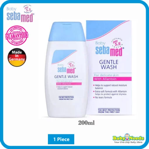 Sebamed Baby Wash Extra Soft/Children Shampoo/Baby Liquid Cleanser - Image 2