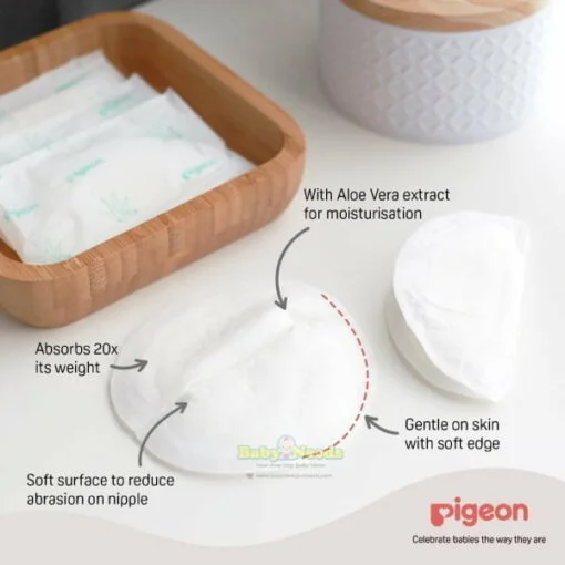 Pigeon Honeycomb Breast Pads (36pcs/60pcs/100pcs) - Image 8