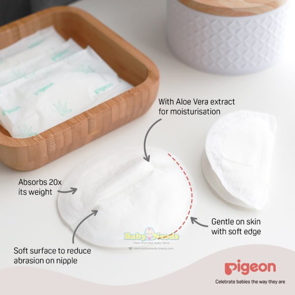 Pigeon Comfy Feel Breastpad 60pcs (Twin Pack) - Baby Needs Online Store  Malaysia