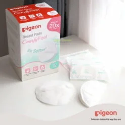 Alternative view of Pigeon Comfy Feel Breastpad 60pcs (Twin Pack)