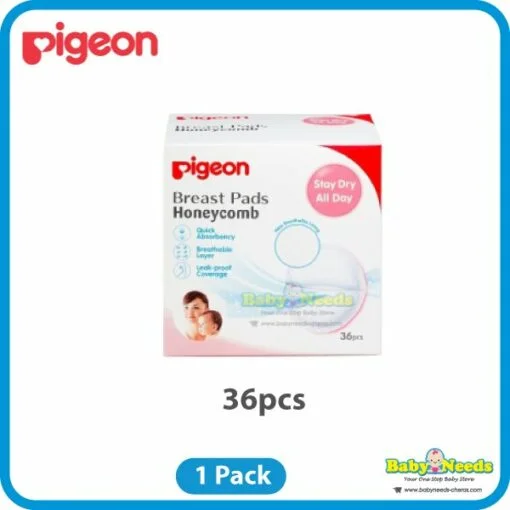 Pigeon Honeycomb Breast Pads (36pcs/60pcs/100pcs) - Image 2