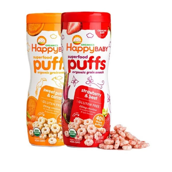 Happy Baby Organic Happy Puff (60g) - Image 3