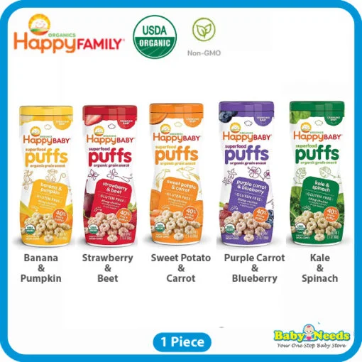 Happy Baby Organic Happy Puff (60g)