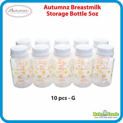 Autumnz Breastmilk Standard Neck Storage Bottles 5oz (4pcs/10pcs) - Image 15