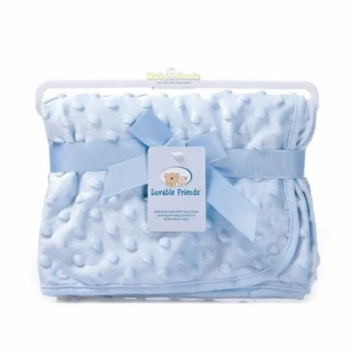 Luvable Friends Soft Pimple Blanket