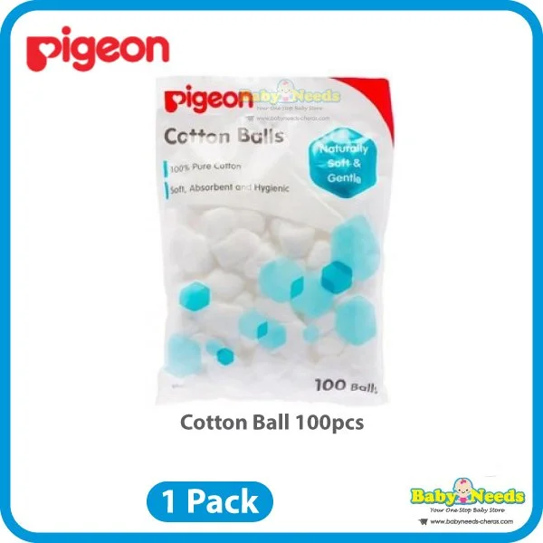 Pigeon Cotton Ball/Extra Thin Stem Cotton Swabs 200pcs/100pcs - Image 5
