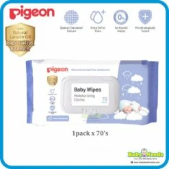 Alternative view of Pigeon Baby Wipes Moisturizing Cloths