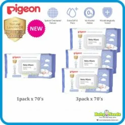 Pigeon Baby Wipes Moisturizing Cloths