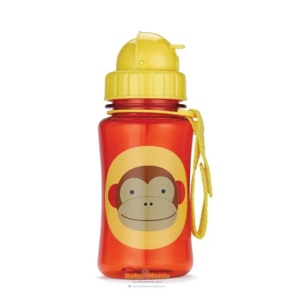 Skip Hop Zoo Straw Bottle 350ml ( Monkey )