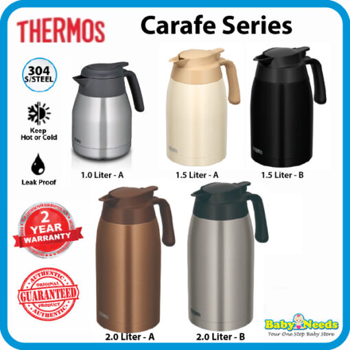 Thermos Lifestyle Carafe 1L/1.5L/2L