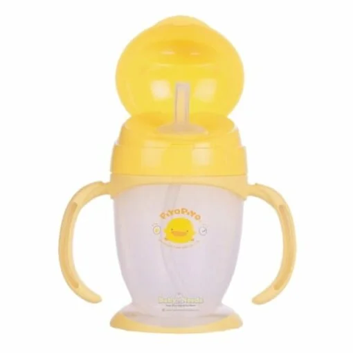 Piyo Piyo 4-Stage Training Cup with Straw