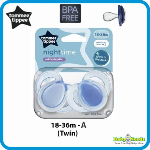 Tommee Tippee CTN Night Time Baby Pacifier Soother 0-6/6-18/18-36months - Image 9